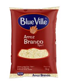 ARROZ BRANCO BLUE VILLE TP1 1KG