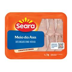FRANGO MEIO DA ASA SEARA BANDEJA 1KG