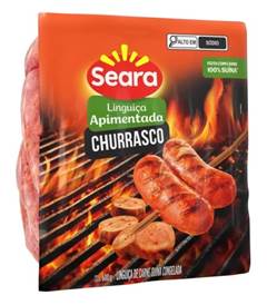 LINGUICA APIMENTADA CHURRASCO SEARA 600G