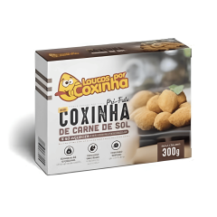 COXINHA DE CARNE CONGELADA LOUCOS POR COXINHA MINI 300G