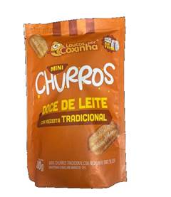 CHURROS DOCE LEITE CONGELADO LOUCOS POR COXINHA MINI 300G