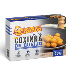 COXINHA DE QUEIJO CONGELADA LOUCOS POR COXINHA MINI 300G