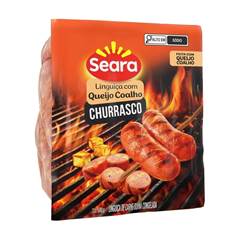 LINGUICA SUINA SEARA COM QUEIJO COALHO CONGELADA 500G