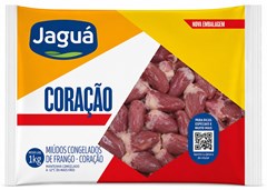 CORACAO DE FRANGO JAGUAR CONGELADO PACOTE 1KG