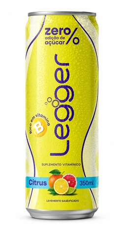 AGUA SABORIZADA LEGGER CITRUS LATA 350ML