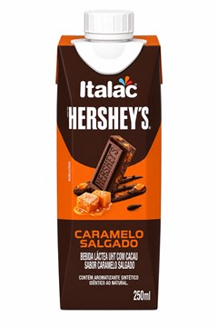BEBIDA LACTEA ITALAC HERSHEY S 15G CARAMELO SALGADO 250ML