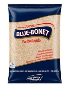 ARROZ PARBOLIZADO BLUE BONET TP1 PCT 1KG