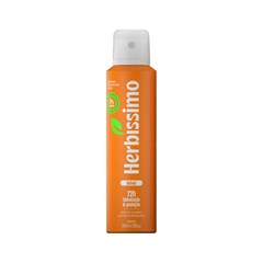 DESODORANTE AEROSOL HERBISSIMO ZERO ALUMINIO VELVET 150ML