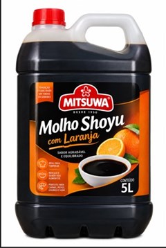 MOLHO SHOYU MITSUWA COM LARANJA GALAO 5L
