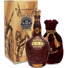 WHISKY ROYAL SALUTE 21 ANOS VERM 700ML