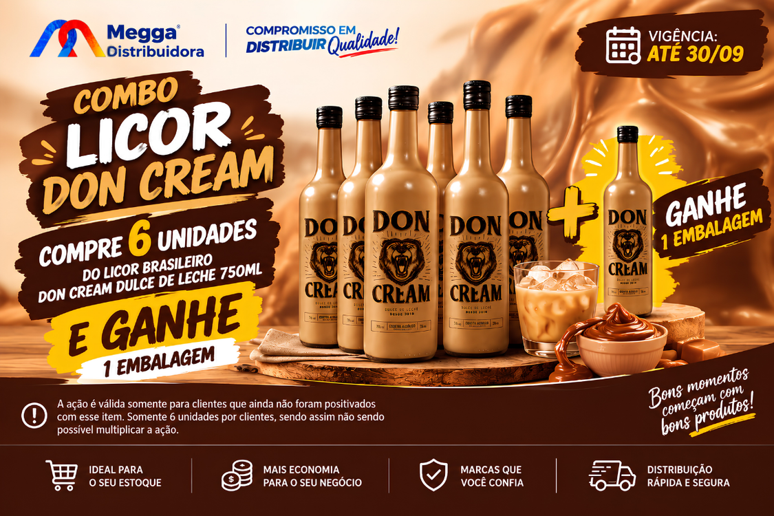 COMPRE E GANHE DON CREAM