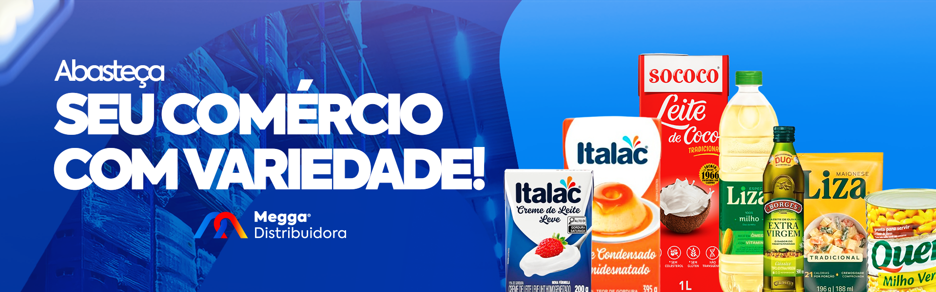 Vitrine segmento Supermercado e Mercearia