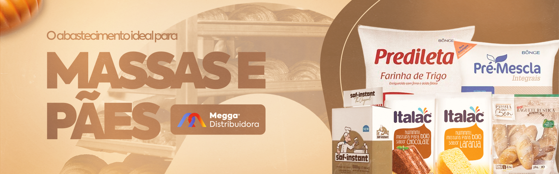 Vitrine Padaria e Massas