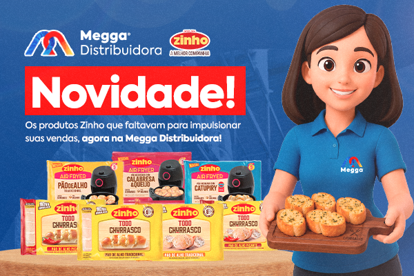 NOVIDADE NA MEGGA