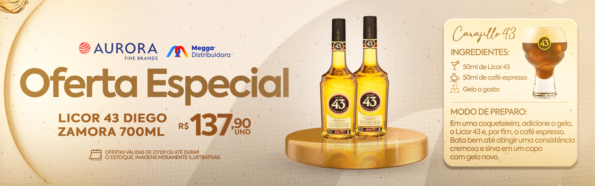 OFERTA ESPECIAL LICOR 43