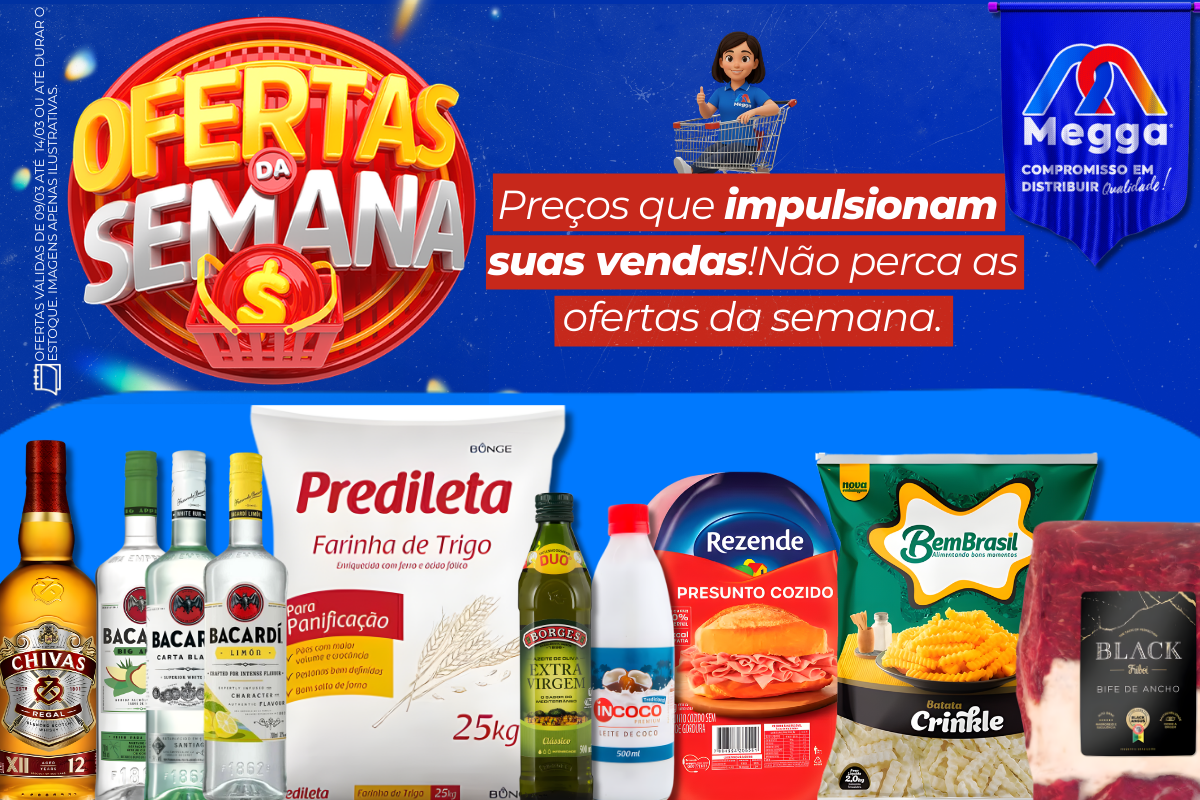 OFERTA DA SEMANA 09/03 A 14/03